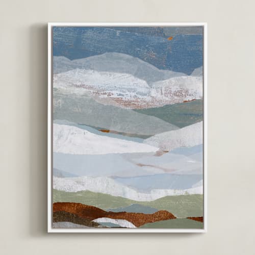 This is a moss art with standard by Roberta Hoiness Art called calling me home i