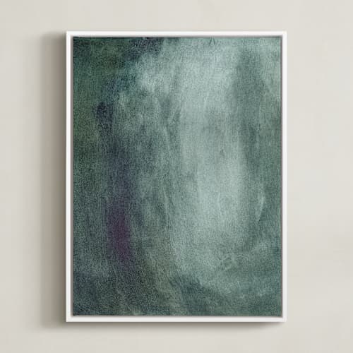 This is a spruce green art with standard by Jennifer Daily called this is a kindness