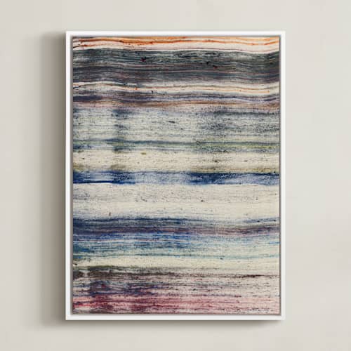 This is a yarn art with standard by Sumak Studio called woven colors i