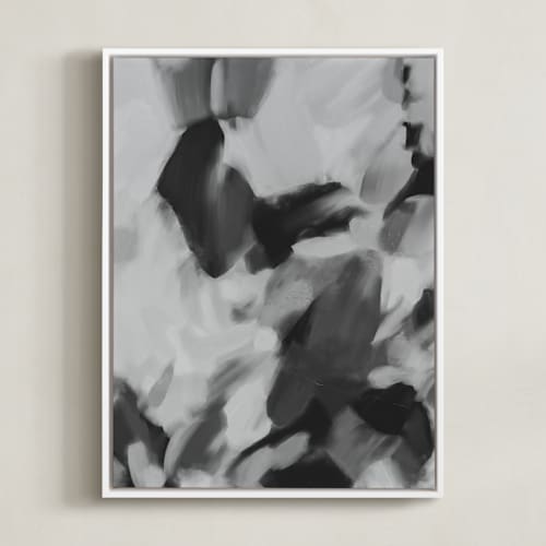This is a matte black art with standard by Parima Studio called good morning cafe no.1