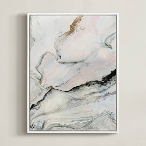 This is a pewter art with standard by Melanie Severin called beneath the layers