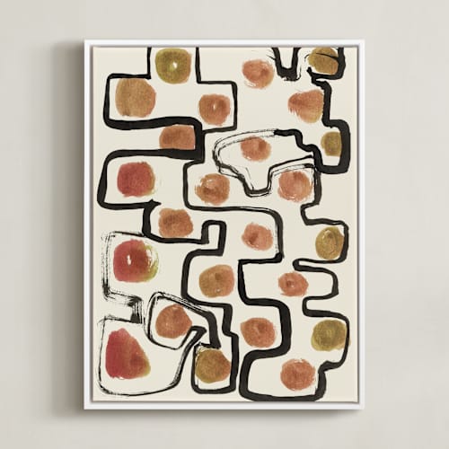 This is a papaya art with standard by Bethania Lima called plainful