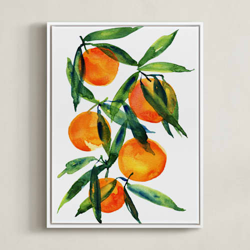 This is a tangerine art with standard by Alexandra Dzh called tangerine