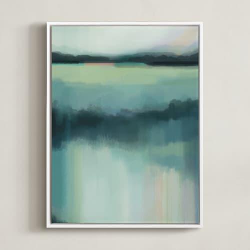 This is a sea green art with standard by AlisonJerry called blue lagoon