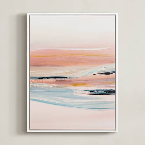 This is a salmon art with standard by Jen Florentine called make waves