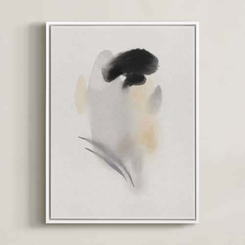 This is a neutral beige kids wall art with standard by Christa called chickadee