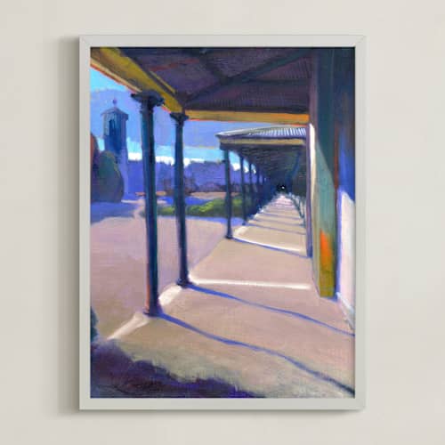 This is a cool beige art with standard by Sue MacLeod-Beere called melting reality