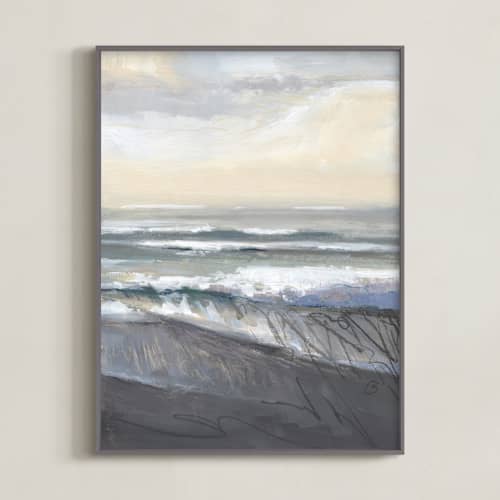 This is a sand art with standard by Khara Ledonne called salt kissed iii