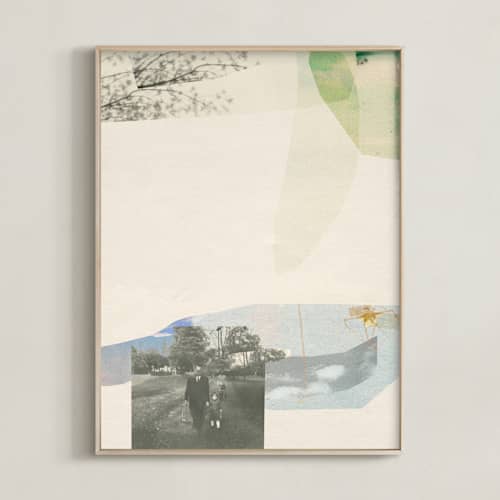 This is a pure art with standard by Sumak Studio called white collage