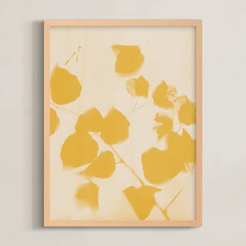 This is a amber art with standard by Kamala Nahas called botanica 2