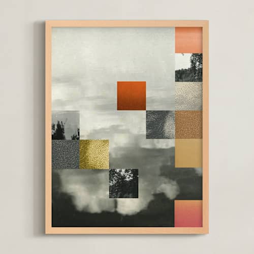 This is a sunset art with standard by Sumak Studio called photographic memory 1