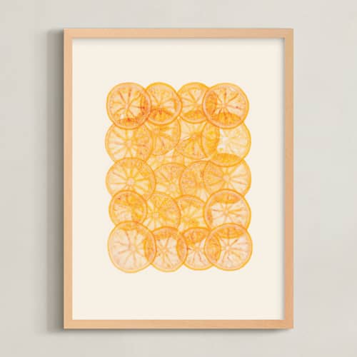 This is a tangerine art with standard by Kamala Nahas called fresca 2