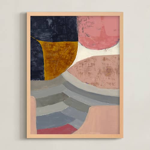 This is a nude cloud art with standard by Bethania Lima called composition on color and texture 1