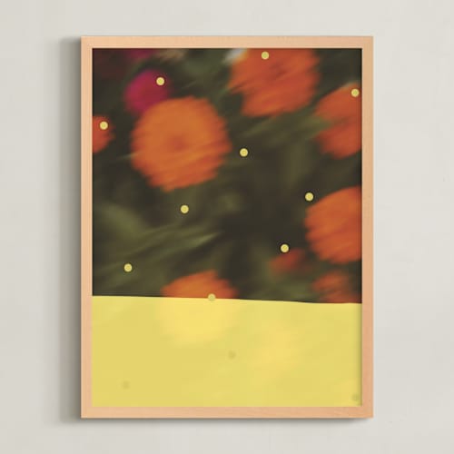 This is a sunshine art with standard by Morgan Kendall called le jardin magique 2
