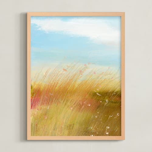 This is a olive art with standard by Lindsay Megahed called afternoon breeze i