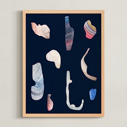 This is a prehistoric art with standard by Sumak Studio called ancient shapes 2