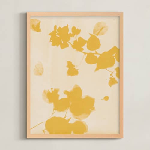 This is a amber art with standard by Kamala Nahas called botanica 1