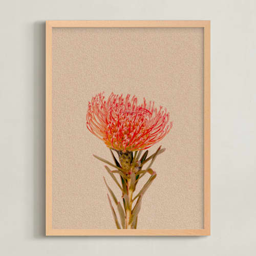 This is a clay art with standard by Paola Benenati called protea collection 1