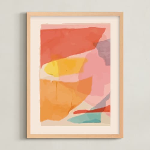 This is a orangesque art with standard by Stefania Copertini called tissues i