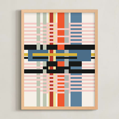 This is a blush art with standard by Stefania Copertini called weaving