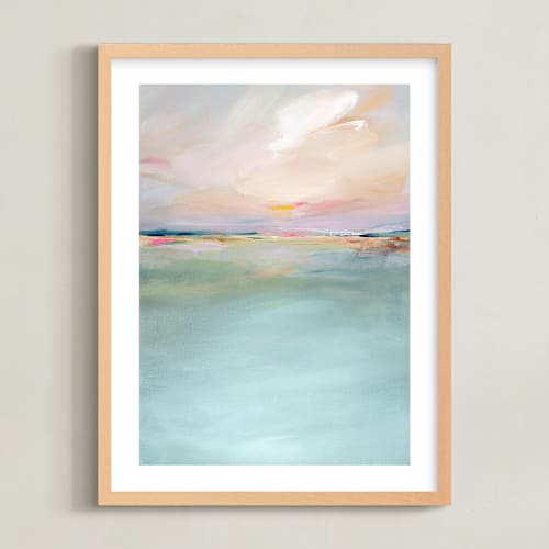 This is a pool art with standard by Lindsay Megahed called summer retreat