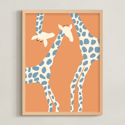 This is a desert nursery wall art with standard by Anne Ciotola called spots