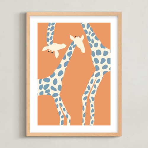This is a desert nursery wall art with standard by Anne Ciotola called spots