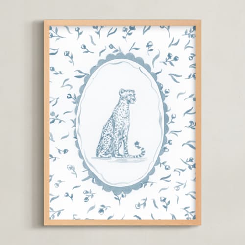This is a morning sky nursery wall art with standard by Haley Knighten called safari heirloom 1