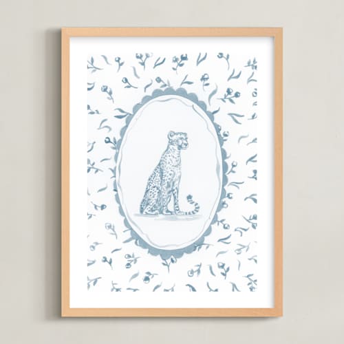 This is a morning sky nursery wall art with standard by Haley Knighten called safari heirloom 1