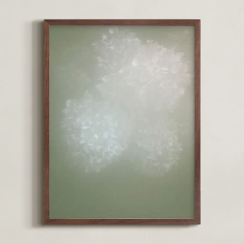This is a moss art with standard by Baumbirdy called hazed florals 2