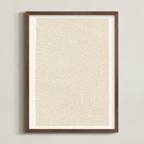 This is a warm sand art with standard by Emily Kariniemi called broadleaf