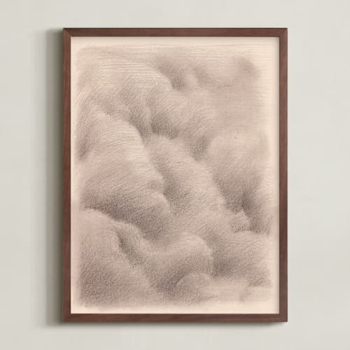 This is a vintage ivory art with standard by jinseikou called la nube