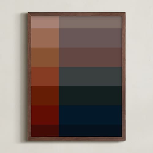This is a ember art with standard by Beth Vassalo called tonal geometry