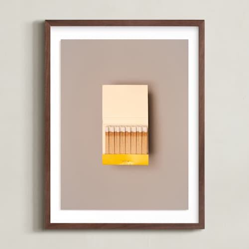 This is a color match yellow art with standard by Andrew McClintock called unstruck yellow