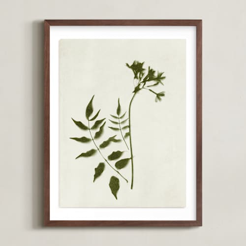 This is a verdant art with standard by Kamala Nahas called foraged ii