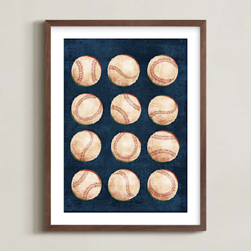 This is a navy art with standard by Kamala Nahas called dinger 1 spin cycle