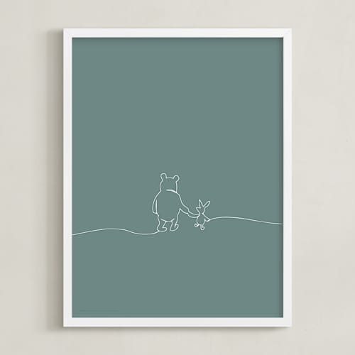 This is a forest disney art with standard by Britt Mills called a simple stroll