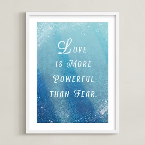 This is a ice disney art with standard by Leah Bisch called disney's elsa love quote