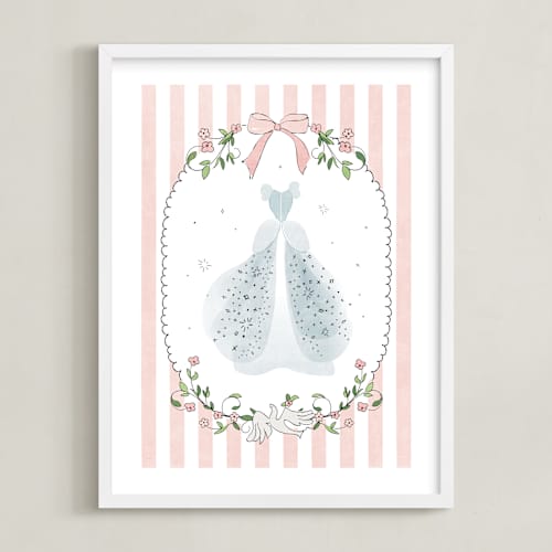 This is a blush disney art with standard by Kamala Nahas called disney princess cinderella dress-up