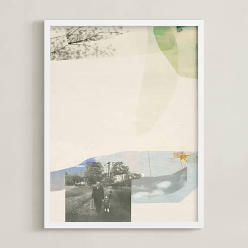 This is a pure art with standard by Sumak Studio called white collage