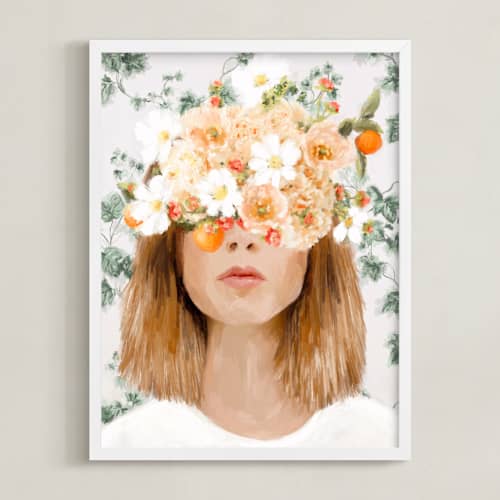 This is a ivy art with standard by Marabou Design called ophelia