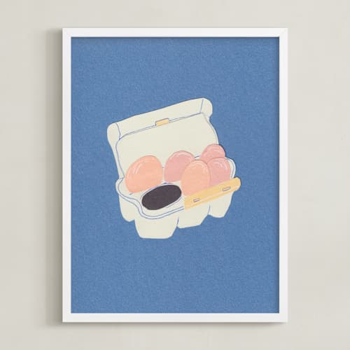 This is a navy art with standard by Elliot Stokes called half dozen eggs