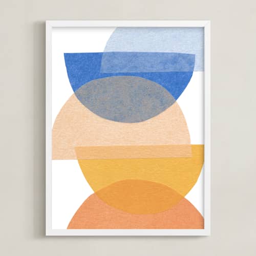 This is a tutti frutti art with standard by Carrie Moradi called mod moons
