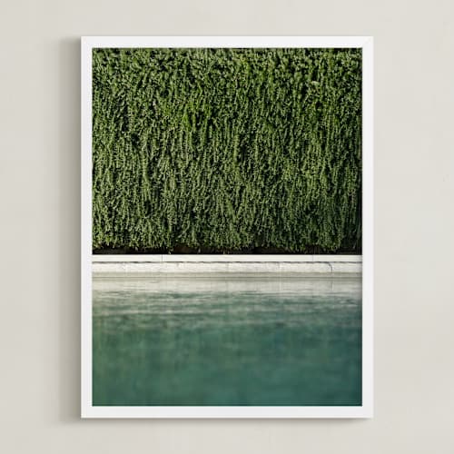 This is a aqua verde art with standard by Kelsey Mucci called poolside 1
