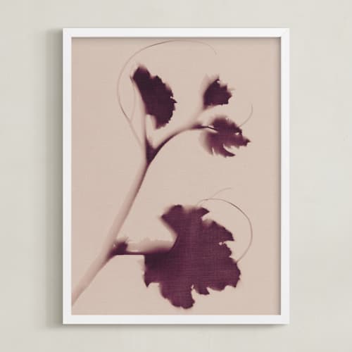 This is a mulberry art with standard by Kamala Nahas called leaf and vine