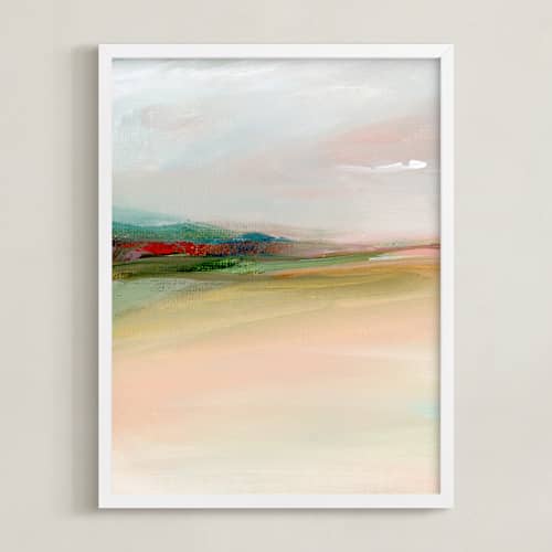 This is a seaside art with standard by Lindsay Megahed called paradise cove 1