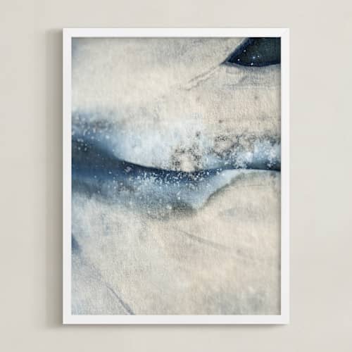 This is a celestial art with standard by Courtney Crane called what lies beneath i