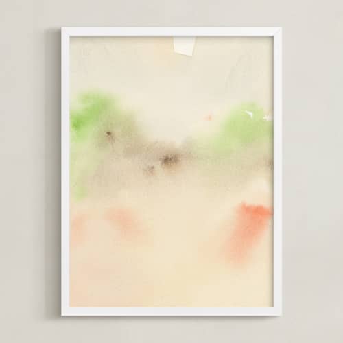 This is a beige art with standard by M Gloria Hunter called a secret garden ii