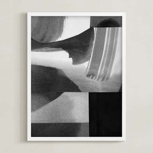 This is a black & white art with standard by Ashleigh Ninos called construct 33