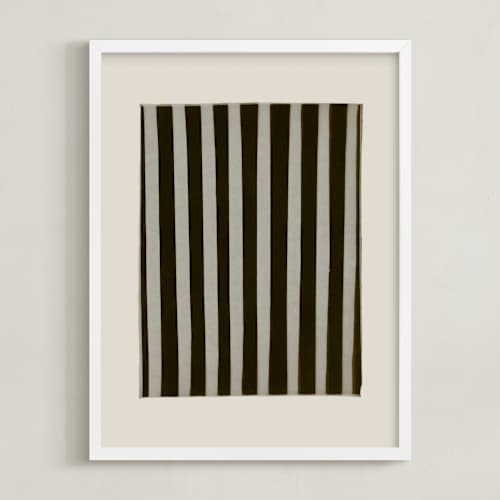 This is a zebra art with standard by Kamala Nahas called true stripes 1